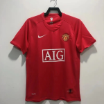 2007-08 Manchester United Retro Jersey Home